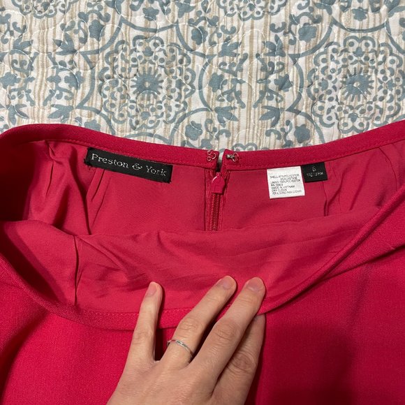 Hot Pink Preston & York Skirt - Picture 5 of 5